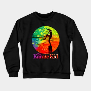 Watercolor Karate Kid Crewneck Sweatshirt